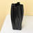  Black Handmade Ceramic Vase, Modern Farmhouse Accent Decor for Living Room, Coffee Table and Shelf-252280330