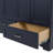 Emlyn 48" Single Bathroom Vanity with 3 Cabinets, 2 Drawers, and Cultured Marble Vanity Top-84758733