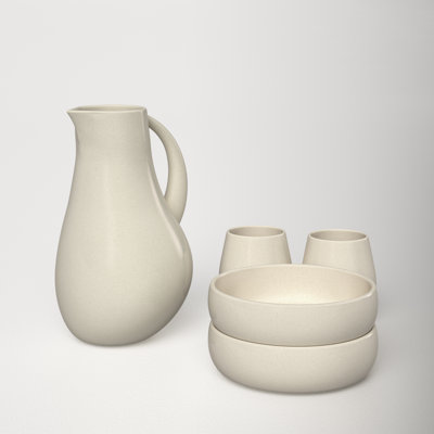Borgen 72oz. Stoneware Pitcher