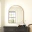 Strophe Solid Wood Arch Wall Mirror