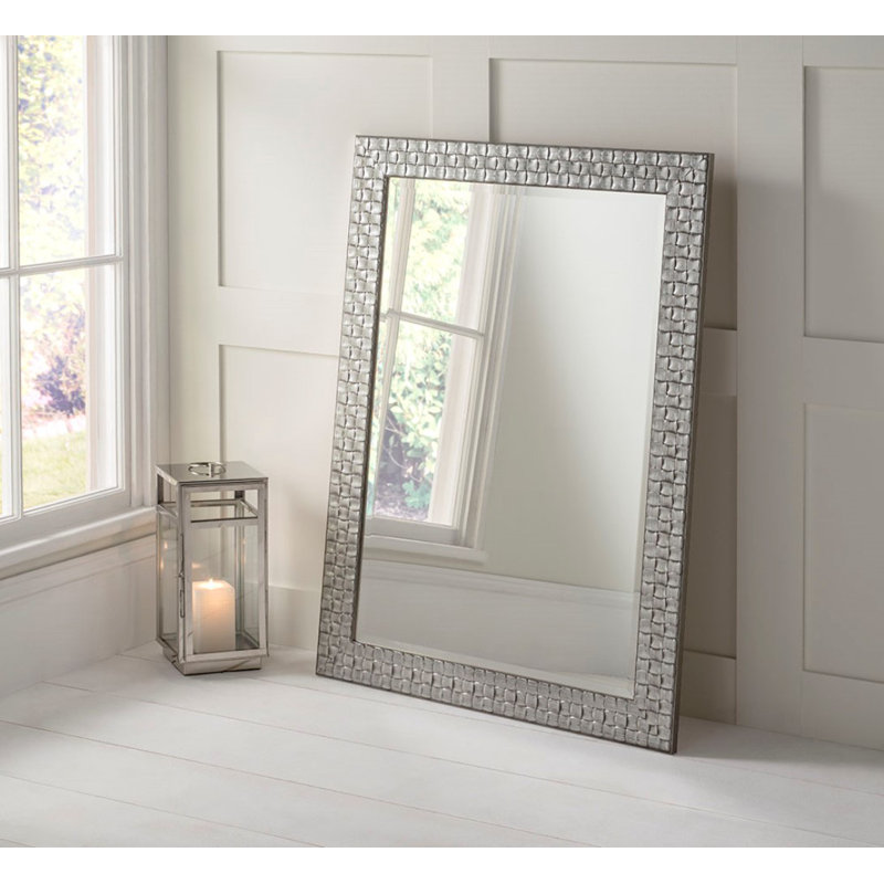 Beauchamp Solid Wood Flat Mirror, 168cm H x 76cm W