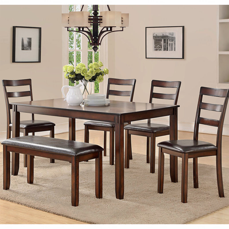 Modern 6 Piece Dining Set