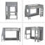 Lit mezzanine Wood Gaming-1908179023