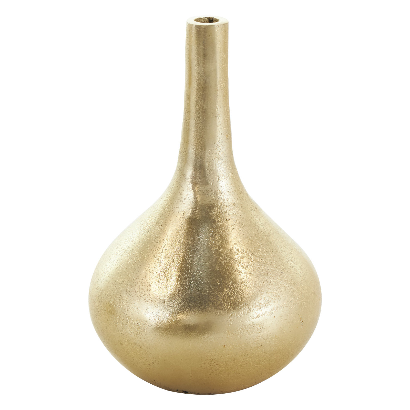 Earthenware Table Vase, Gold