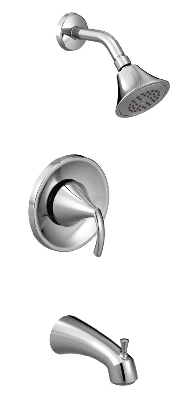 Glyde Tub & Shower Faucet, Chrome