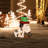 Peanuts Adventures Snoopy Playing Hockey 70 LED Lighted Display