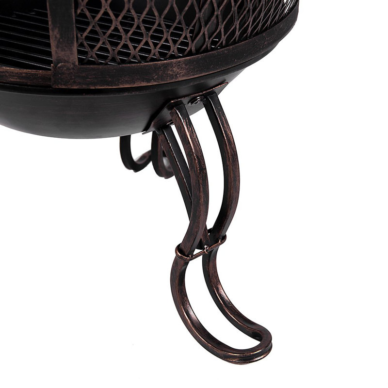 Cateisha Novelty Wood Burning Smokeless Chimnea
