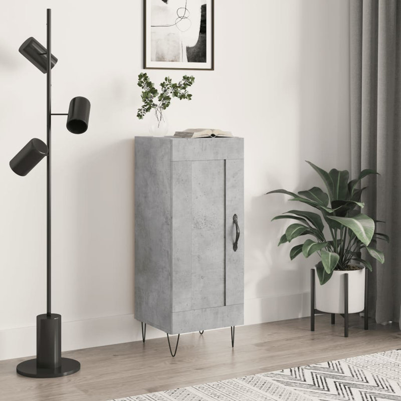 Farrelly 34.5cm Sideboard, Concrete grey