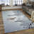 Splendid Non Woven Soft Printed Rug Featuring an Intricate Floral Pattern in Pleasing Earth Tones Ideal for Enhancing the Elegance and Comfort of Your Living Space-114320956