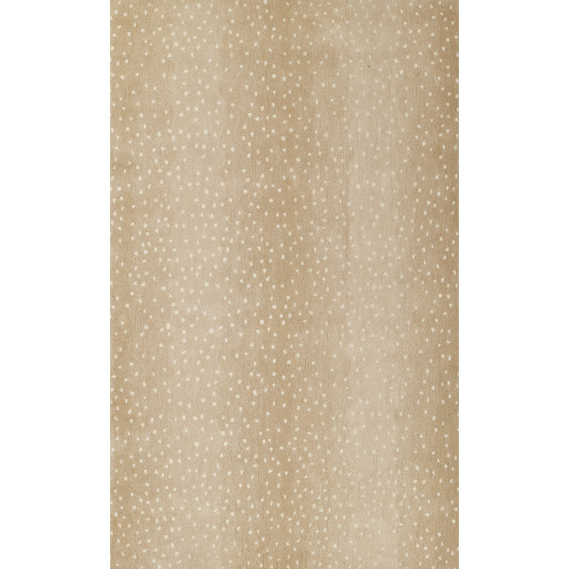 Tapis décoratif, Rectangle 7 pi 9 po x 9 pi 9 po, Beige / Blanc