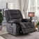 Lyquinn 37" Wide Contemporary Manual Reclining Massage Chair with Heating Function