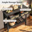 Baksi 39.3" Rattan Console Table-1584329695