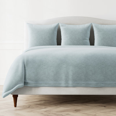 Housse de couette en velours Fresco