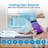 Babevy 6000 BTU Wi-Fi Connected Window Air Conditioner with Remote Included