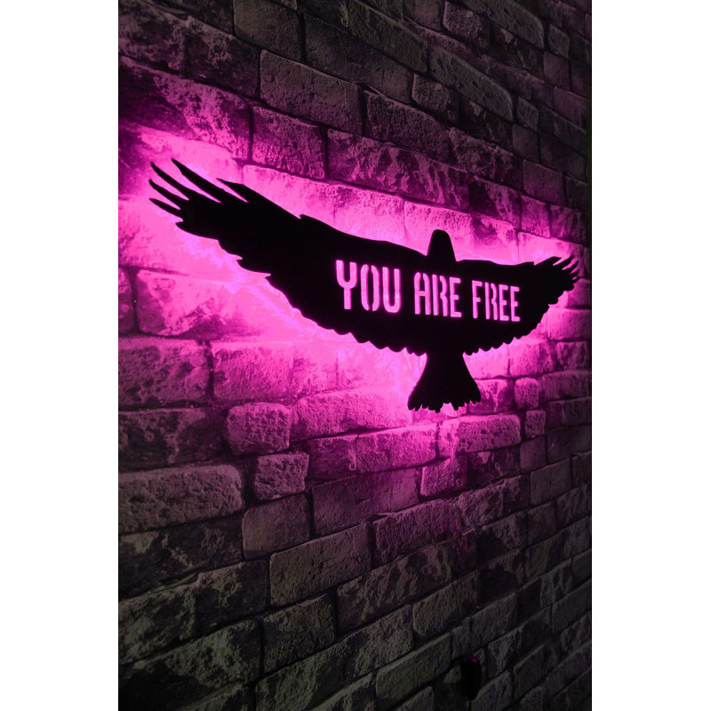 Decorative LED Lighting Strip, Pink Color, 9.4 x 31.5 inches | Black MDF Board Base (0.1 in Thick) | 60 LEDs/m, 12V 1A DC Output, 12.0 ft Cord Length, 25.2 Watts | Ideal for Home Decor & Ambient Lighting