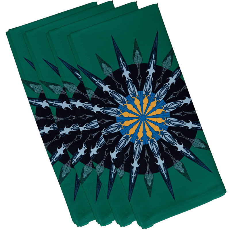 Ensemble de serviettes 4 pièces Hancock, Vert
