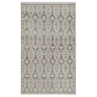 Faymont Hand Knotted Polyester Indoor/Outdoor Rug