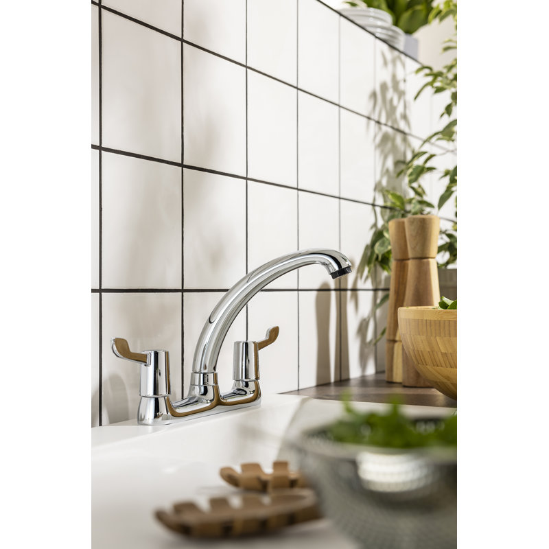 Abode Lever Deck Quarter Turn Mixertap
