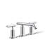 Purist Widespread Bathroom Faucet with Drain Assembly-285333581