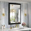 Miroir de salle de bain en verre trempé épais de haute qualité-282919236-282815484