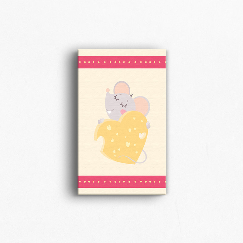 Art sur toile Cayman Baby My Greedy Mouse
