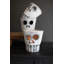  Vases d'Halloween en forme de crâne - ensemble de 3 pots décoratifs effrayants de 4 po de hauteur