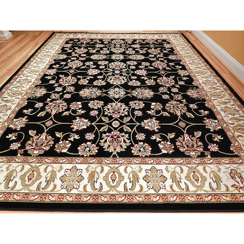 tapis zone noire en laine Rensselear, Tapis de couloir 2 pi 0 po x 8 pi