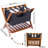 Folding Bamboo Luggage Rack