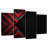 Avery Red Black Abstract-106052369