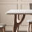 Modern simple home rectangular dining table sets-104063290