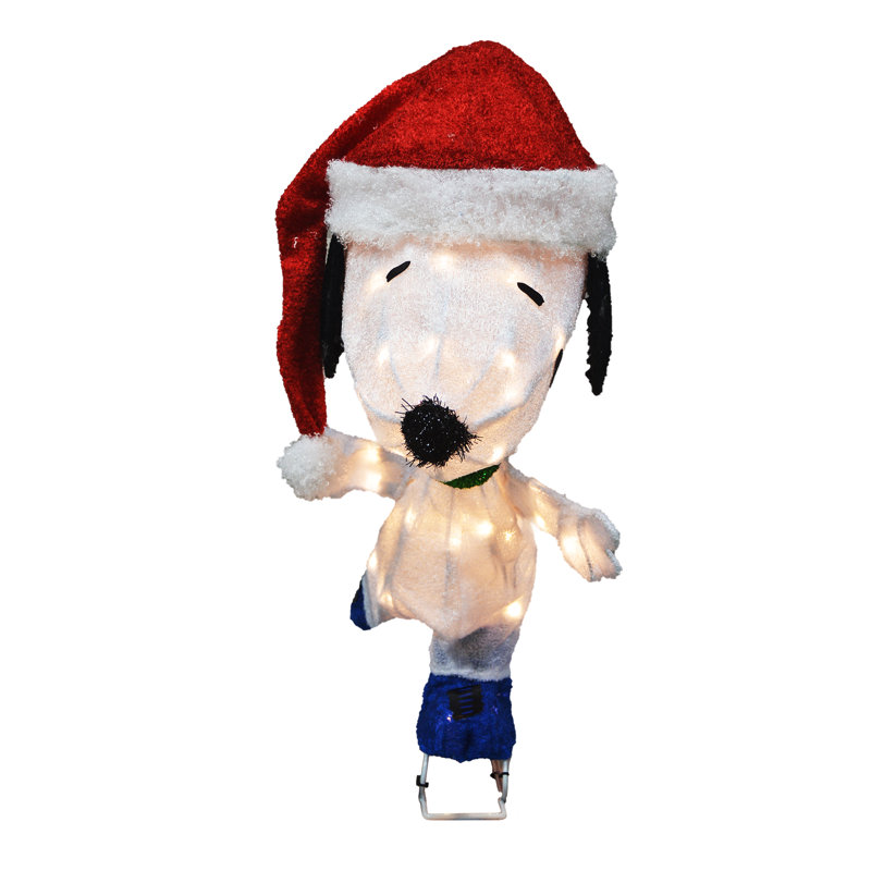 Présentoir lumineux Floresita Skating Snoopy