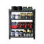 Support industriel robuste en métal réglable pour l'entrepôt 4000Lbs 69H x 59W 23,6D avec 4 tablettes verticales-128957481
