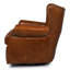 Fauteuil club pivotant en cuir l 32 po Bugatti-97839337