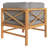 Amelia-Skye 70'' Wide Glider Bench with Cushions-1781952569
