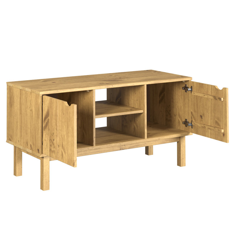 TV Stand for TVs up to 50", Brown