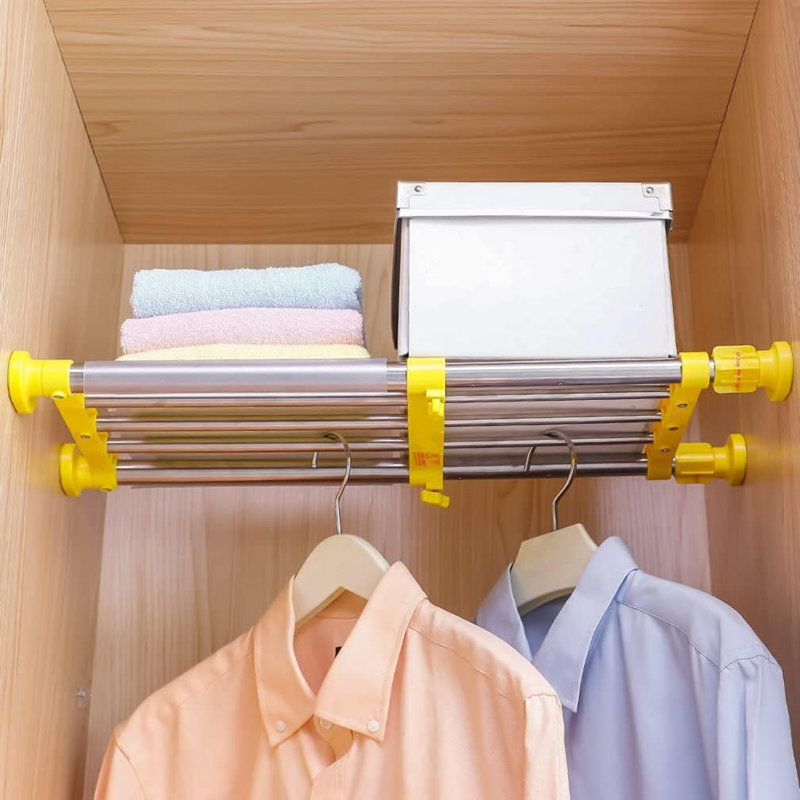Stainless Steel Storage Rack, Yellow