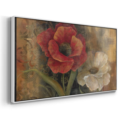 Perfect Pair I- Framed Gallery Wrapped Canvas -Ready to Hang