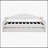 Twin Size Tufted Upholstered Daybed with Trundle, Velvet Sofabed with USB&Type-C Charging Ports, No Box-spring Needed-1969383968