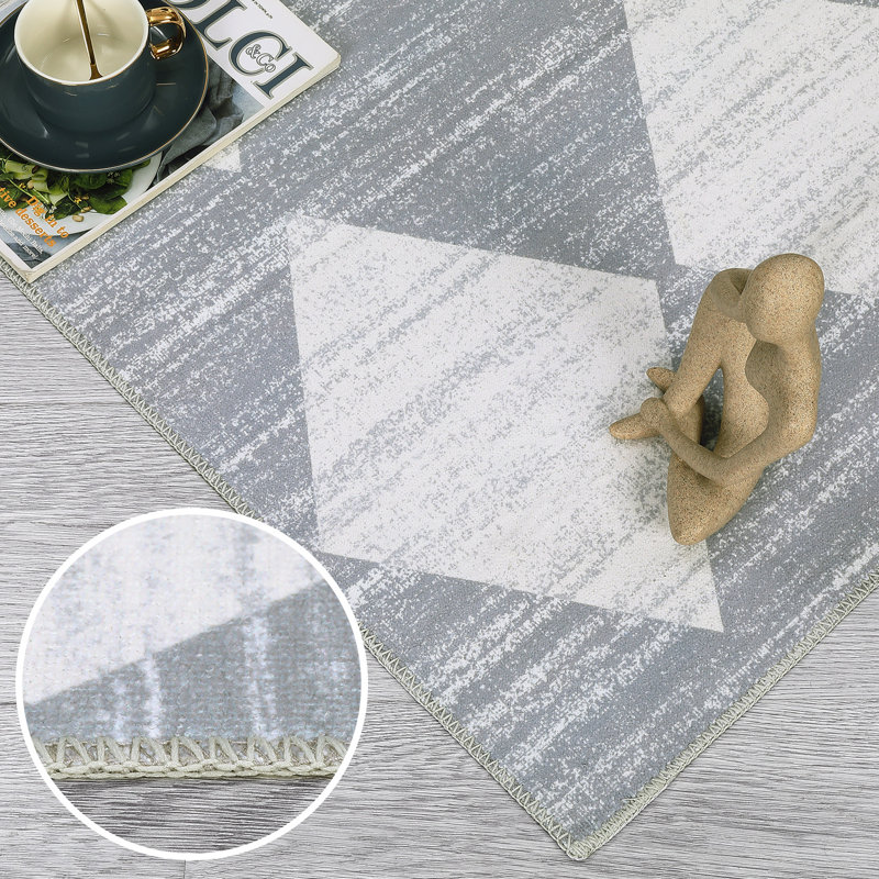 Tapis Duer avec envers antidÃ©rapant, Rectangle 4 pi x 6 pi