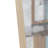 The3rd Generation Packaging Upgrade Includes A Light Oak Solid Wood Frame Full Length Mirror, Dressing Mirror