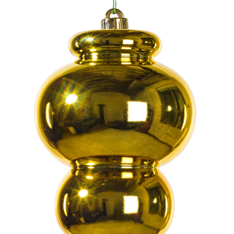 Ornement de Noël 14 po faîteau, Or