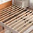 White Full Size Velvet Upholstered Platform Bed Frame With Diamond Tufted Headboard-852658007-805318854