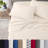 Martex 225 Thread Count Bed Sheets Light Weight, Soft Breathable Sheets, Brushed Cotton Rich Blend, Secure Fit, Wrinkle Resistant, Durable, Easy Care & Comfy Sheets-546490926-656003031