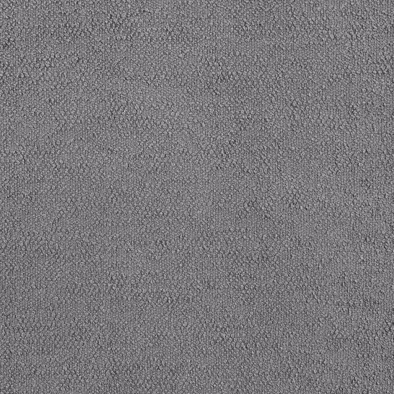 Fauteuil d'appoint rembourré en tissu Grey Boucle