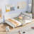 Full Size Wood Daybed/Sofa Bed-930067551-930067550