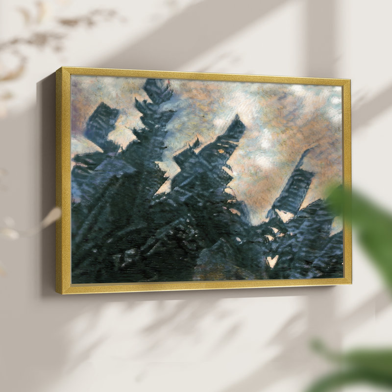 Cabana View Monet II -Framed Print - Restickable