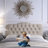 Linen Upholstered Headboard-Modern-Adjustable Height-Button Tufting-43196915-43196918