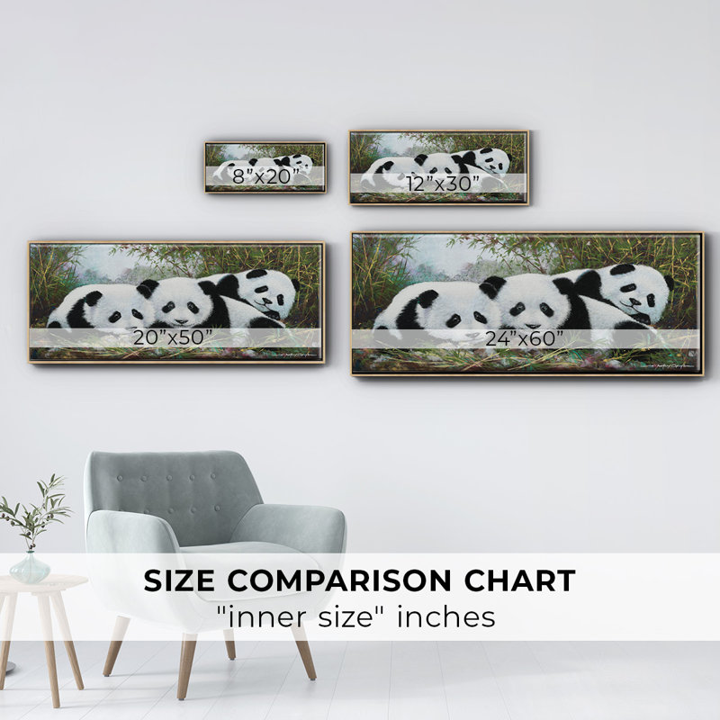Once I - toile encadrée, 12" H x 30" W