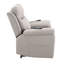 Fauteuil inclinable électrique avec lève-personne, chauffage et massage en microfibre polie-1526414711