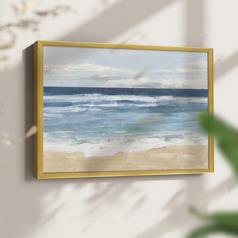«Ocean Waves II», reproduction encadrée